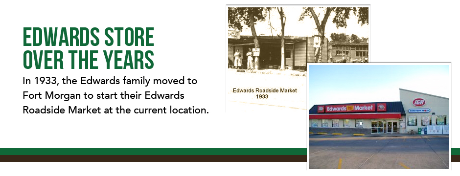 Edwards Store Throughout the Years