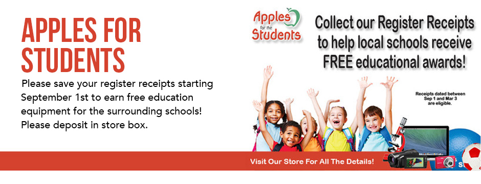 Apples for Students Program