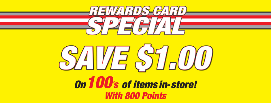 Rewards Card Special