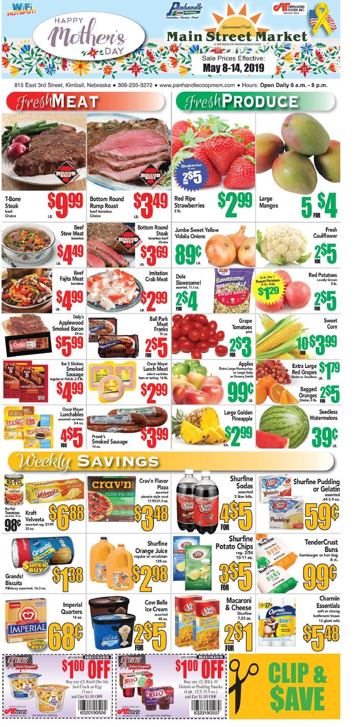 Kimball Main Street Market  Specials