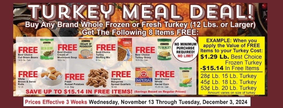 Turkey Meal Deal