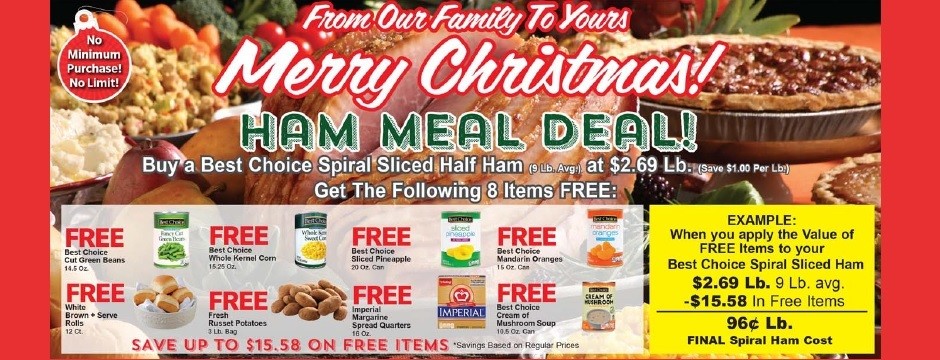 Ham Meal Deal