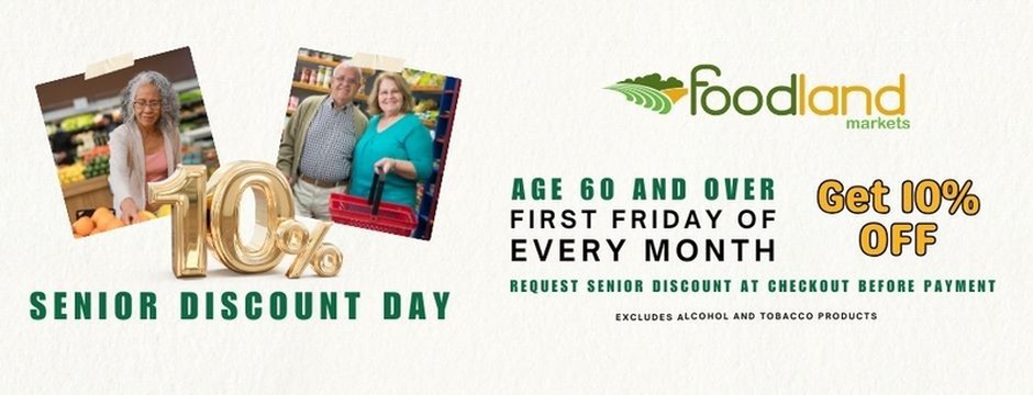 Senior Discount Day