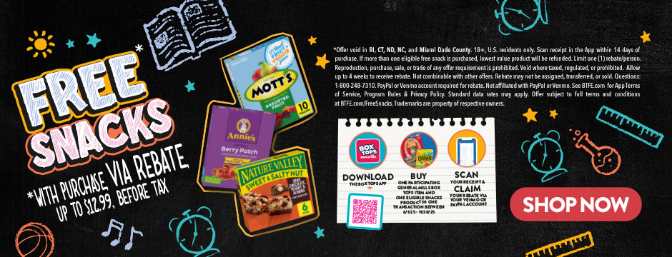 General Mills - Back to School Snacks