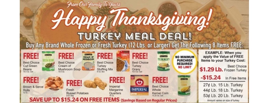 Turkey Meal Deal