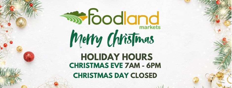 Holiday Hours