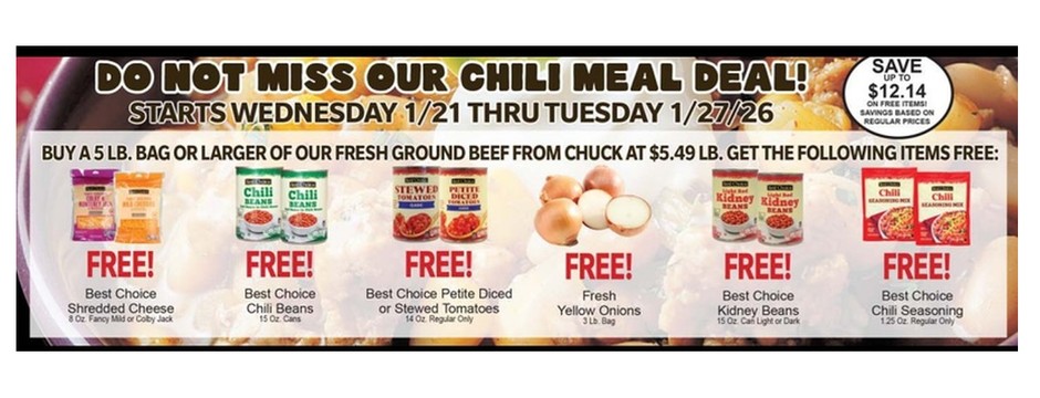Chili Meal Deal