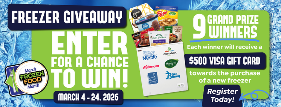 AIM March Freezer Giveaway