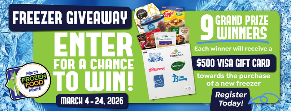 AIM March Freezer Giveaway