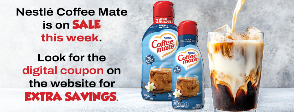Coffee Mate extra savings