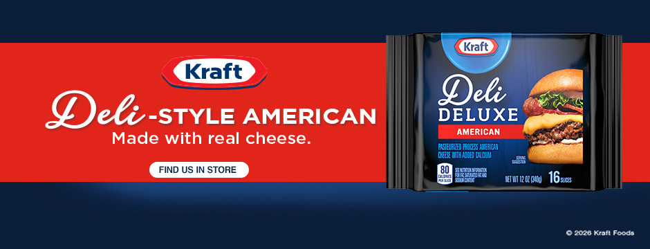 American Cheese Kraft Sponsored