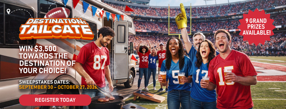 AIM Giveaway - Destination Tailgate 2026