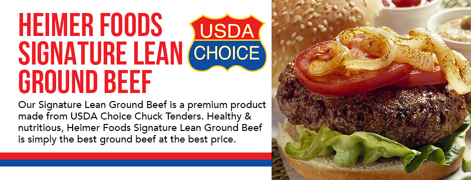 Heimer Foods Signature Lean Ground Beef