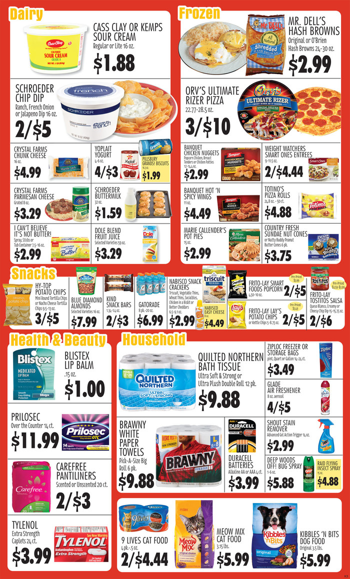 Iron River Foods STORE 13180401 Ad Specials