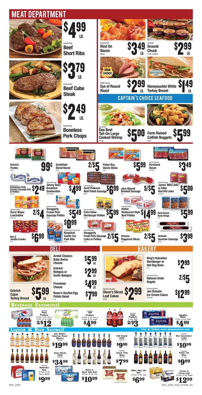 Pete's | Ad Specials