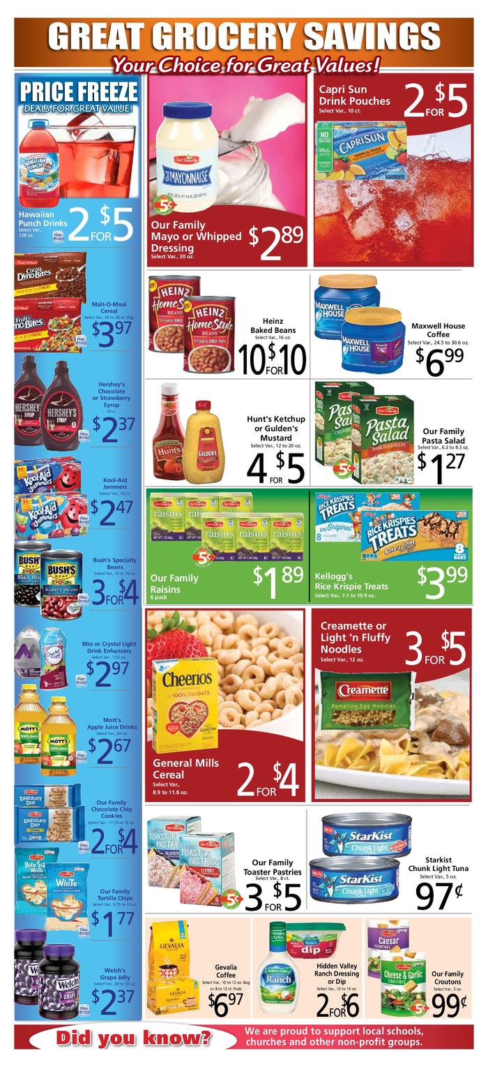 Gary's Super Foods | Ad Specials