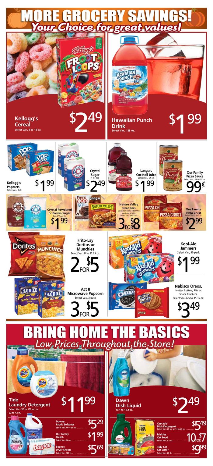 Family Food Market Ad Specials