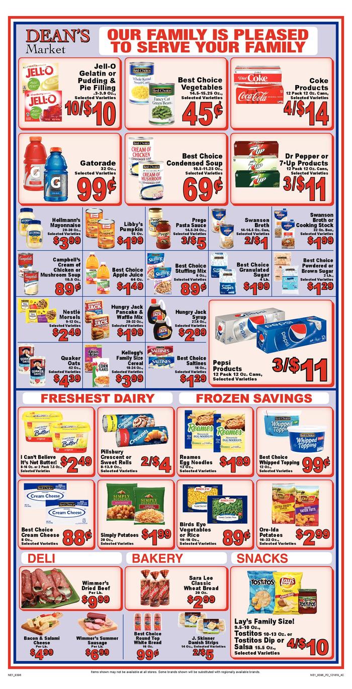 Dean's Market | Ad Specials