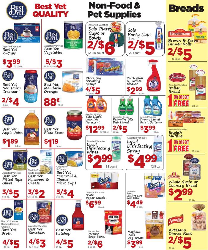 NOJAIM BROS. OF MARCELLUS Ad Specials