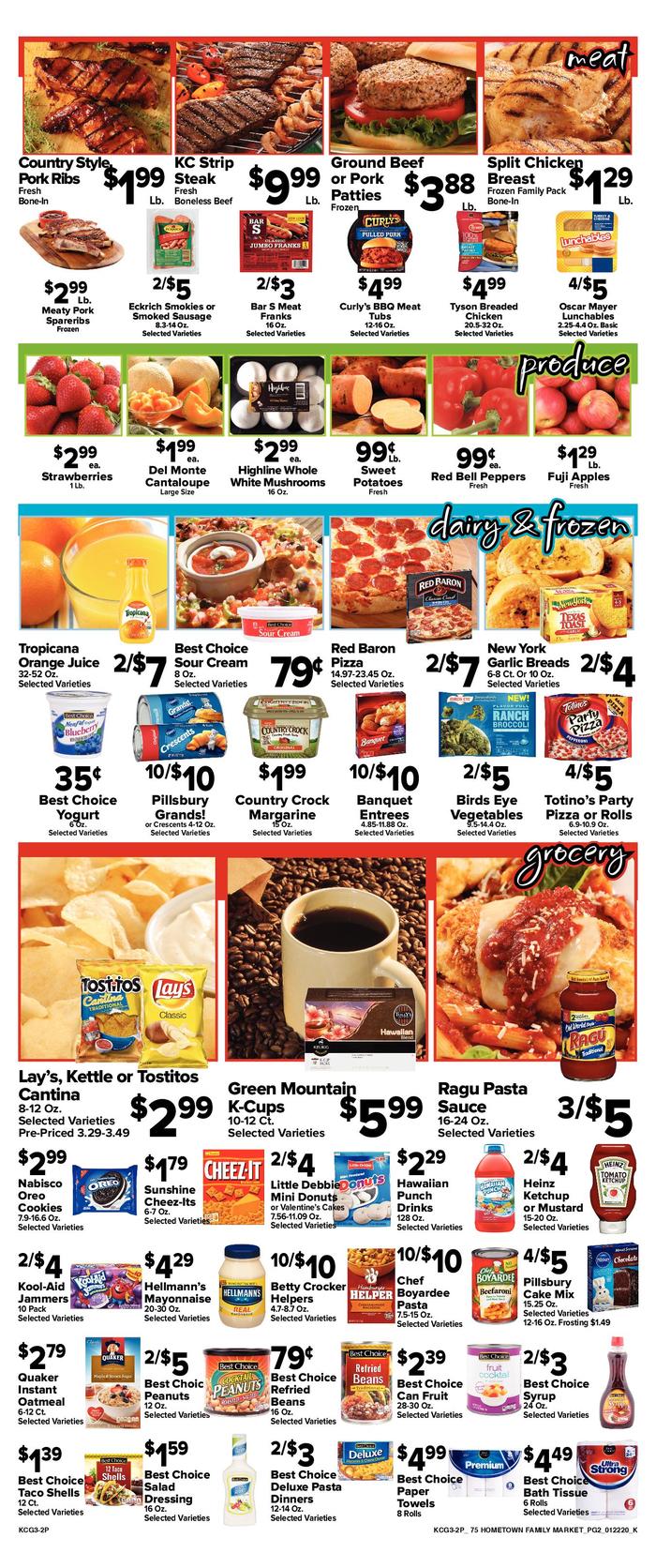 Hometown Family Market Ad Specials
