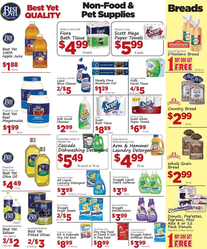 NOJAIM BROS. OF MARCELLUS Ad Specials