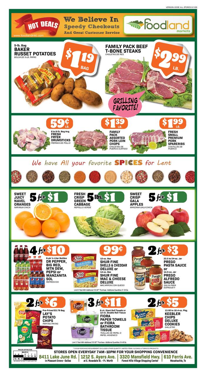 Foodland Markets- (3101) | Ad Specials