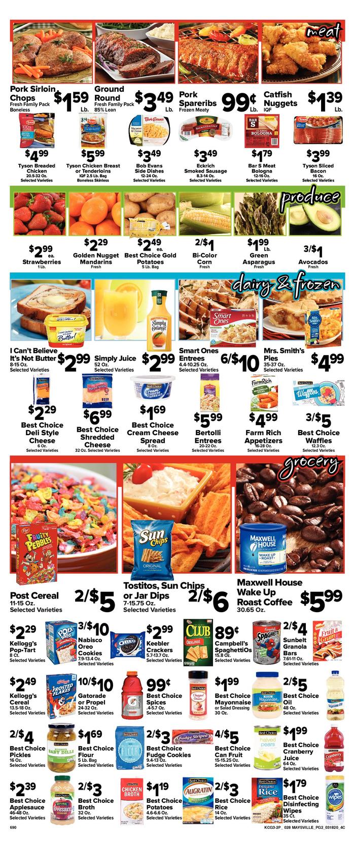 Maysville Market Ad Specials