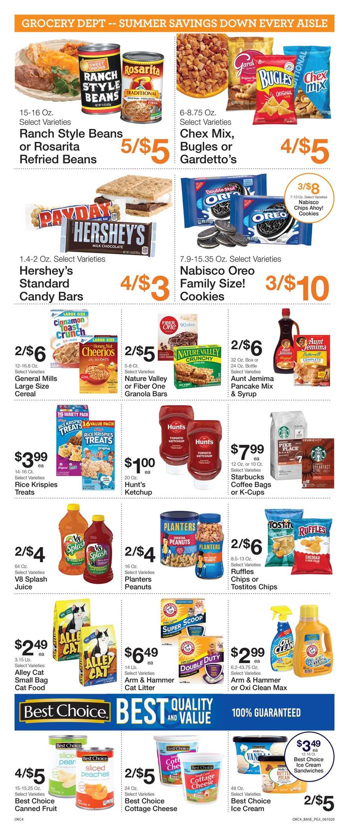 Clink's Supermarket Ad Specials