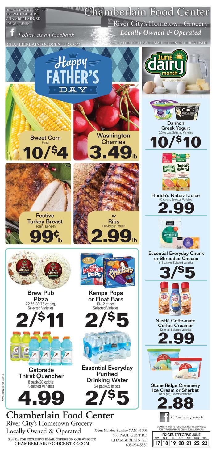Chamberlain Food Center Ad Specials