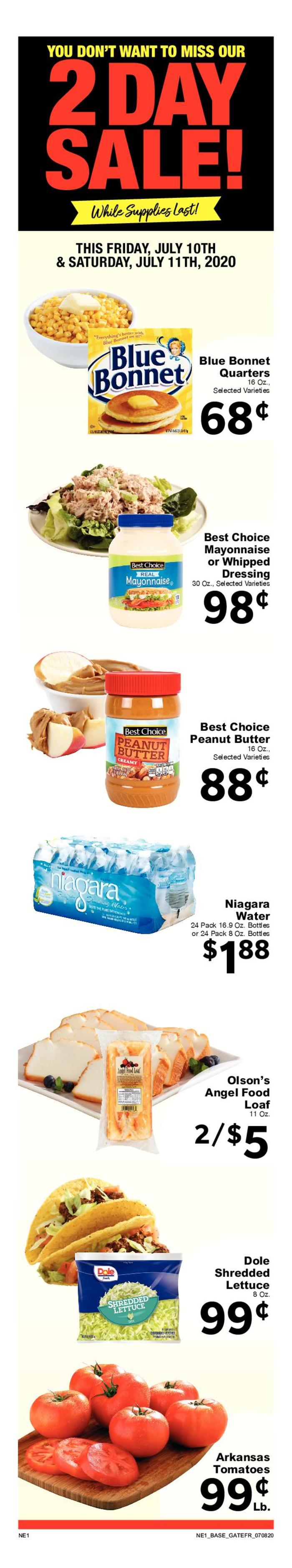 Shurfine food center ad specials