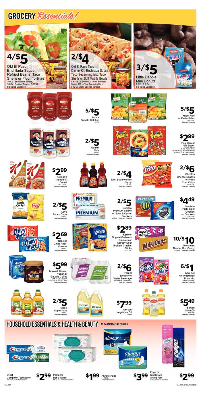 Hartzell's IGA | Ad Specials