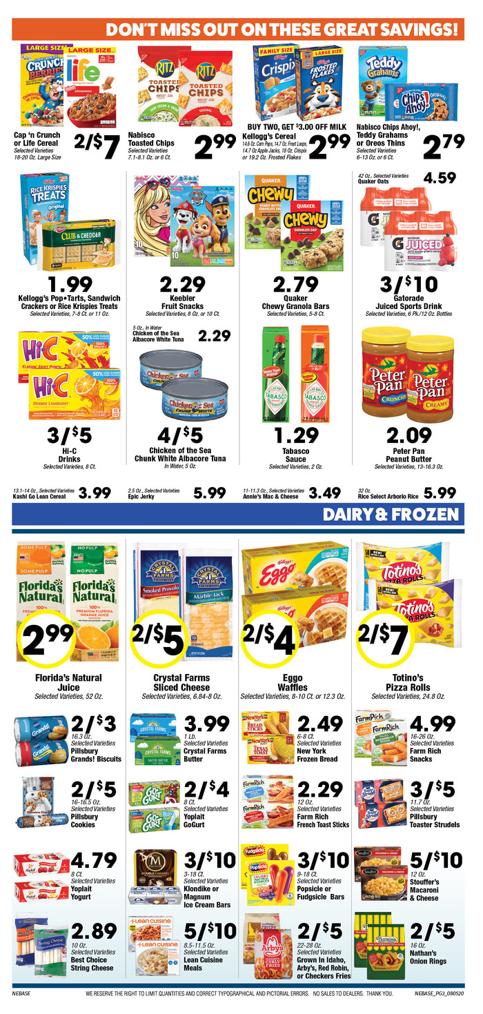 Jubilee Foods | Ad Specials