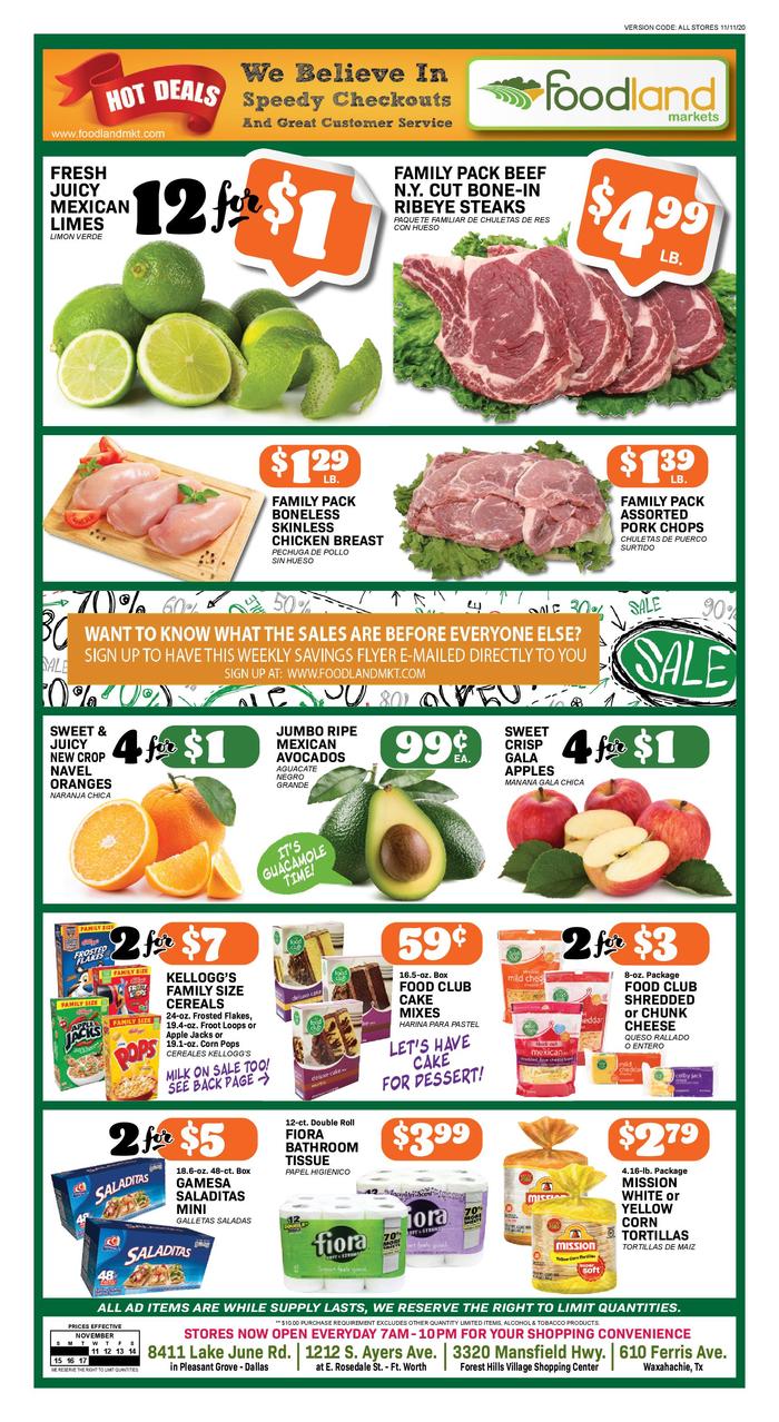 Foodland Markets- (3102) | Ad Specials