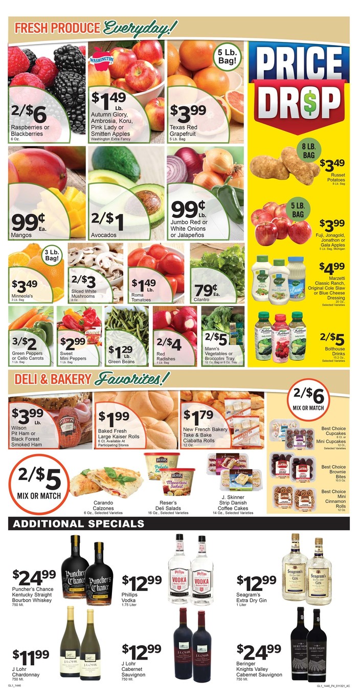 Iron River Foods STORE 13180401 Ad Specials