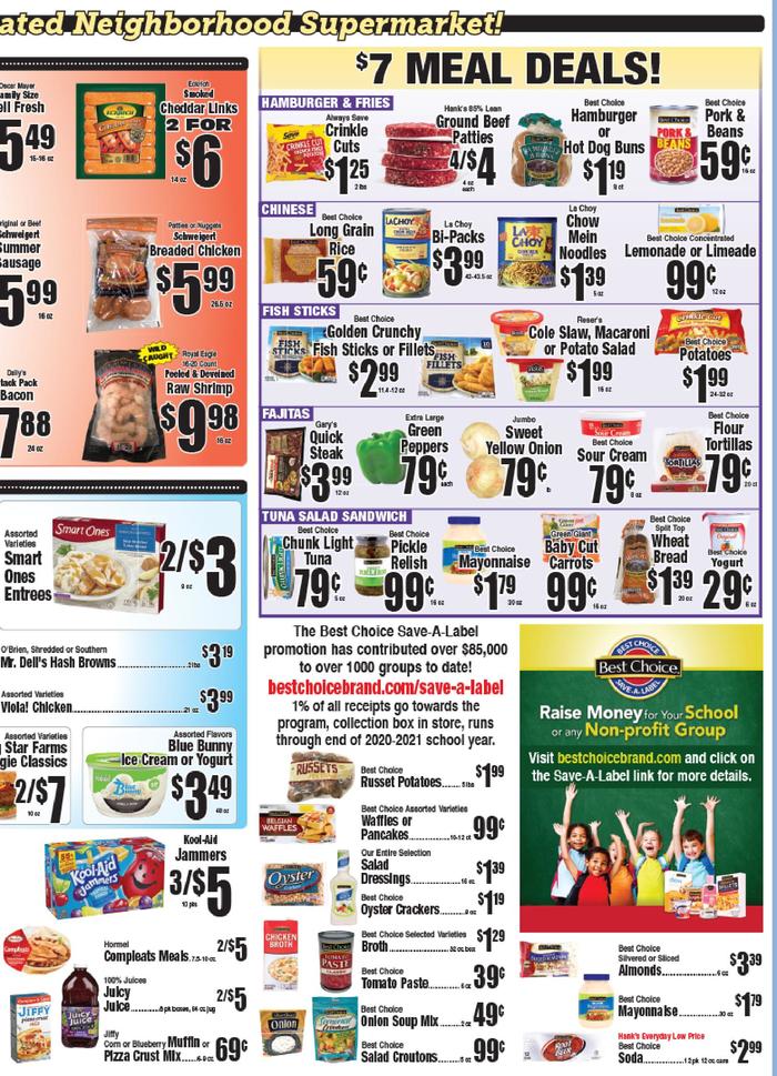 Hank's Foods | Ad Specials