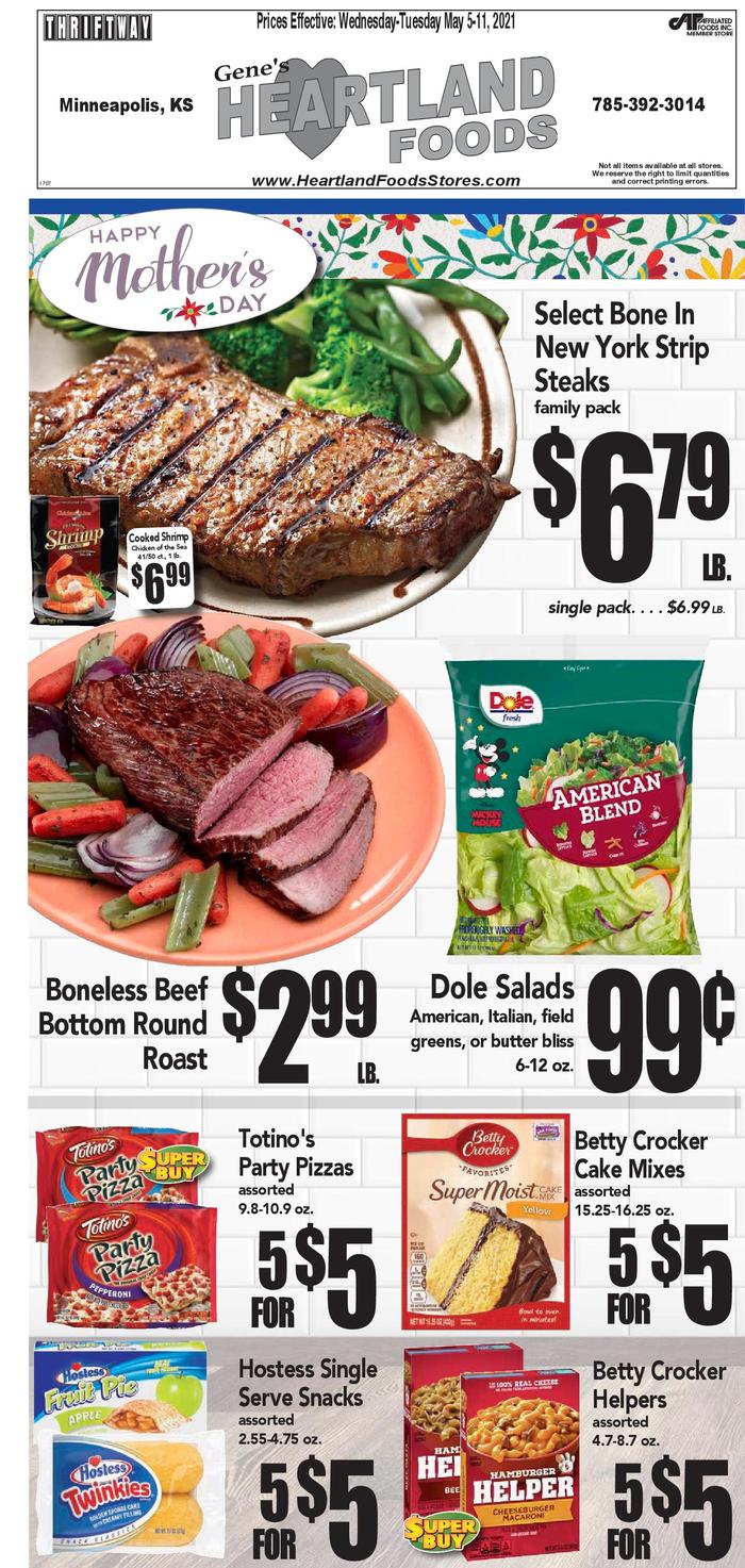 Gene's Heartland Foods Ad Specials