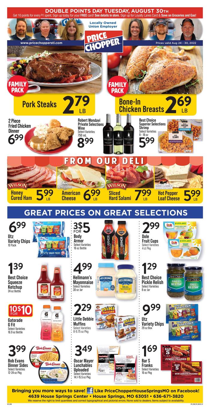 Price Chopper Ad Specials