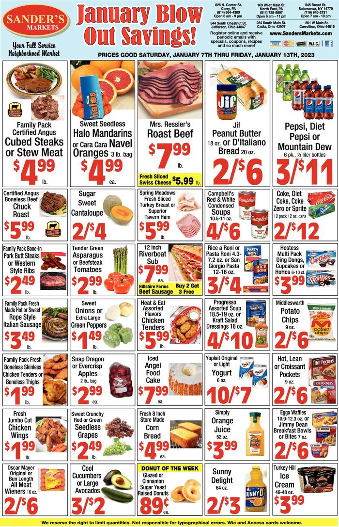 Sander's Markets - Parkview | Ad Specials