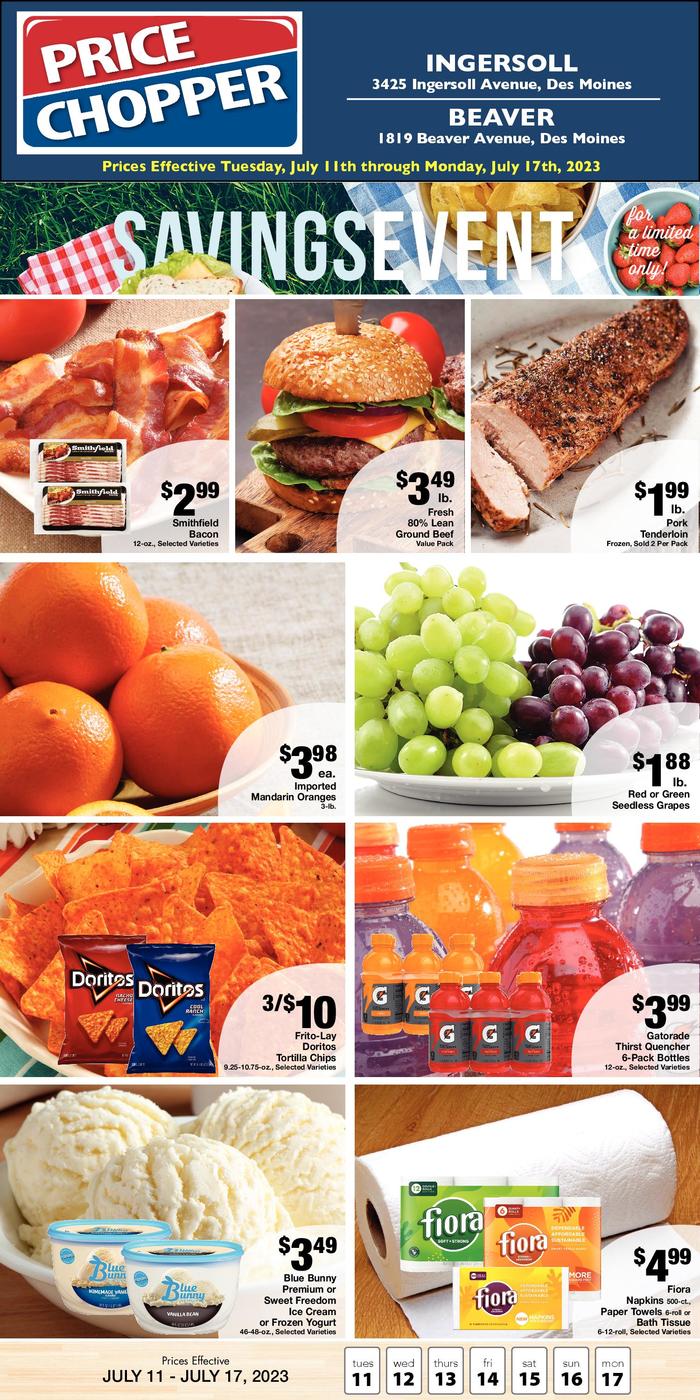 Price Chopper Ingersoll Ad Specials