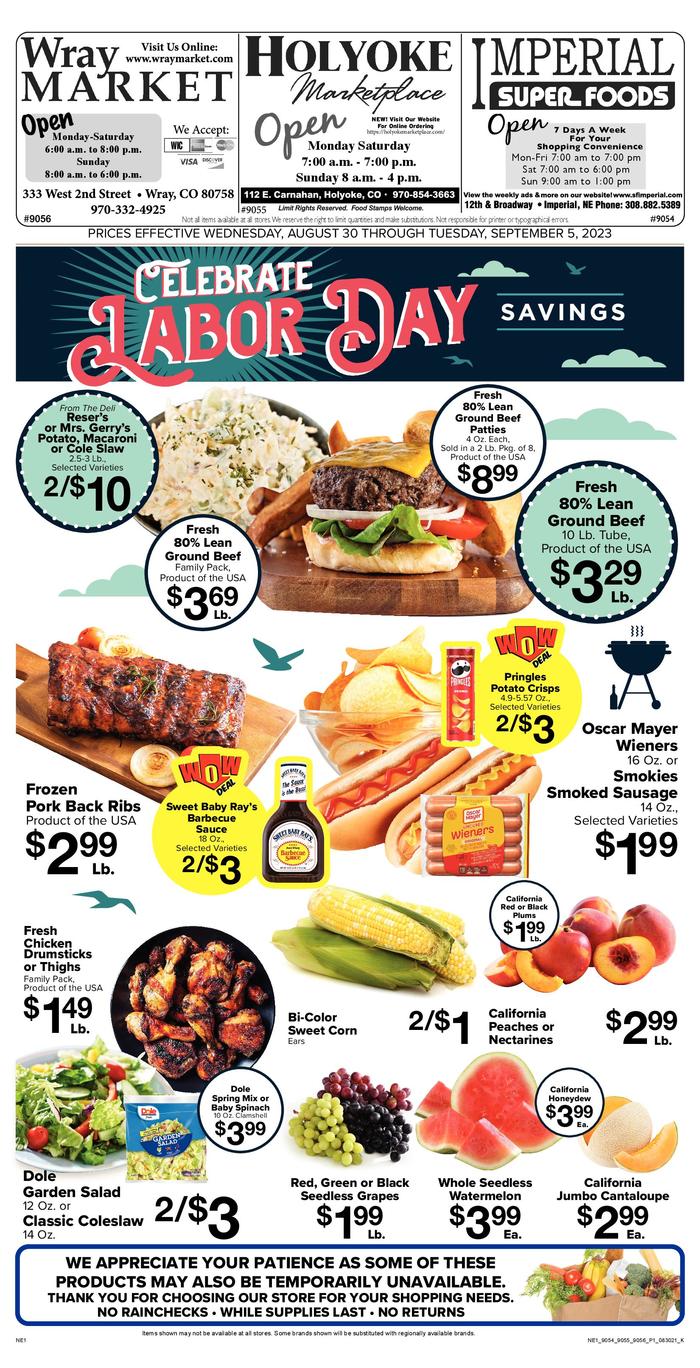 Wray Market Ad Specials Wray market ad specials