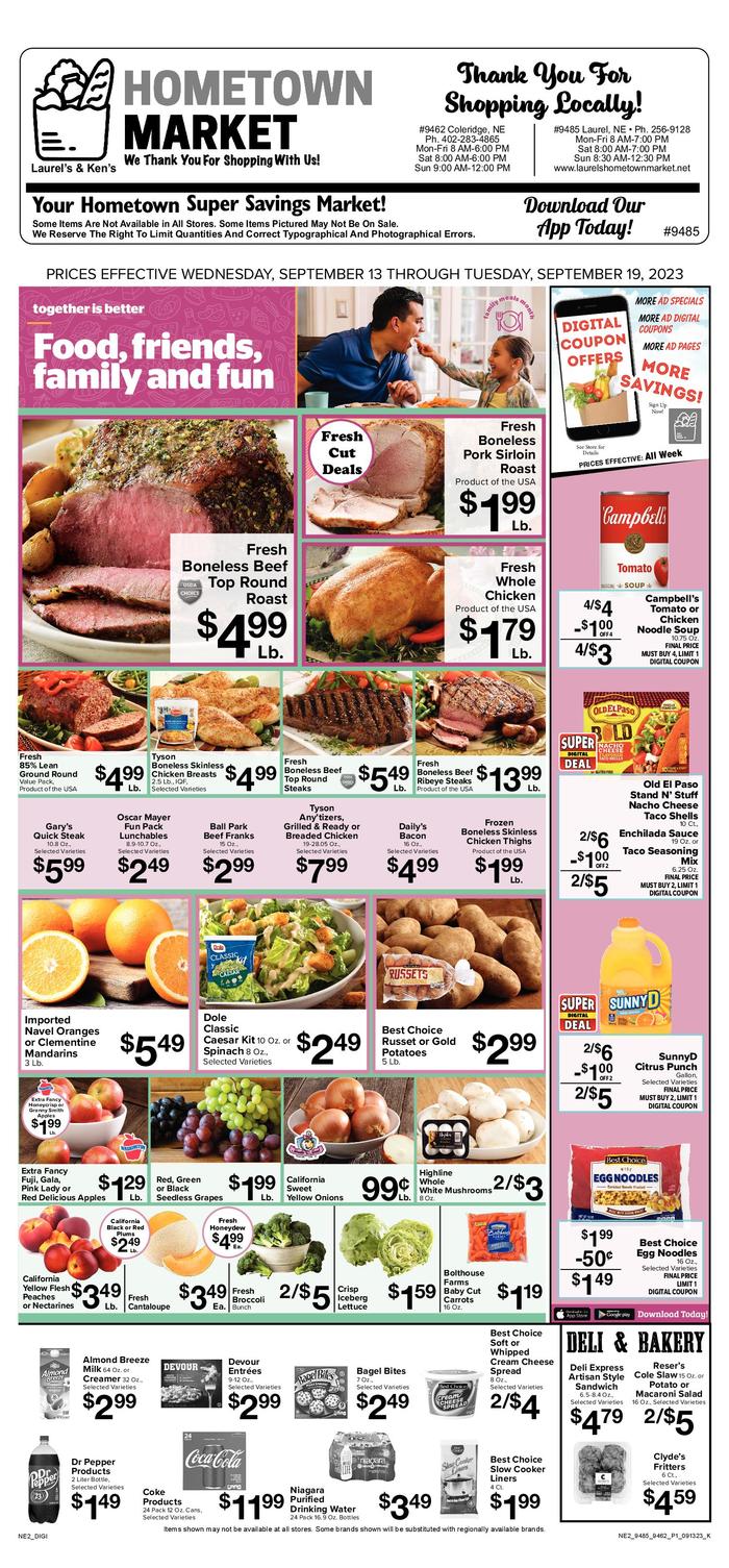 Laurel's Hometown Market | Ad Specials