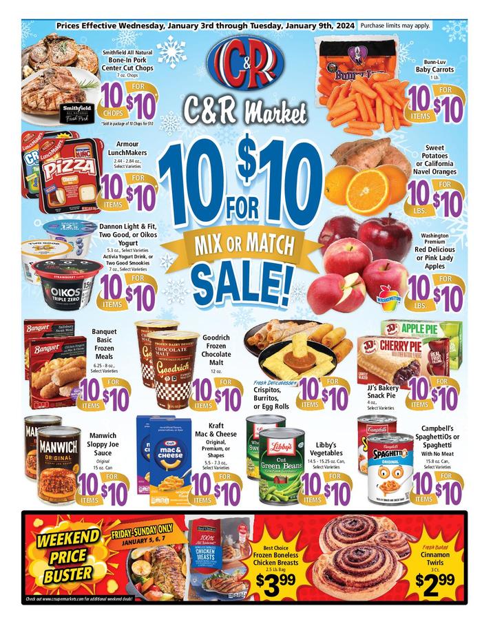 C&R Market Edina Ad Specials