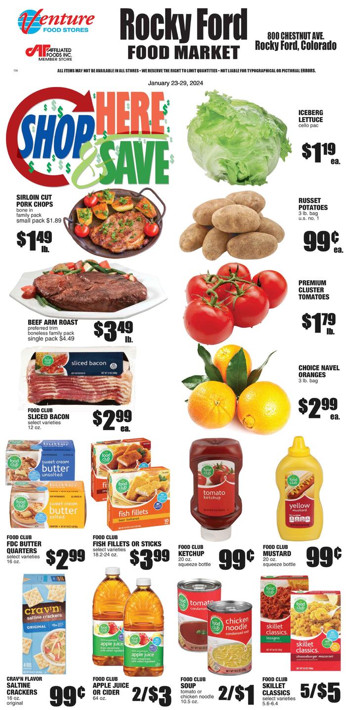 Rocky Ford Food Market | Ad Specials