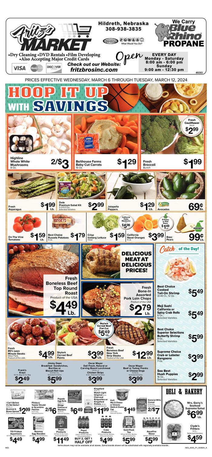 Fritz's Market Ad Specials