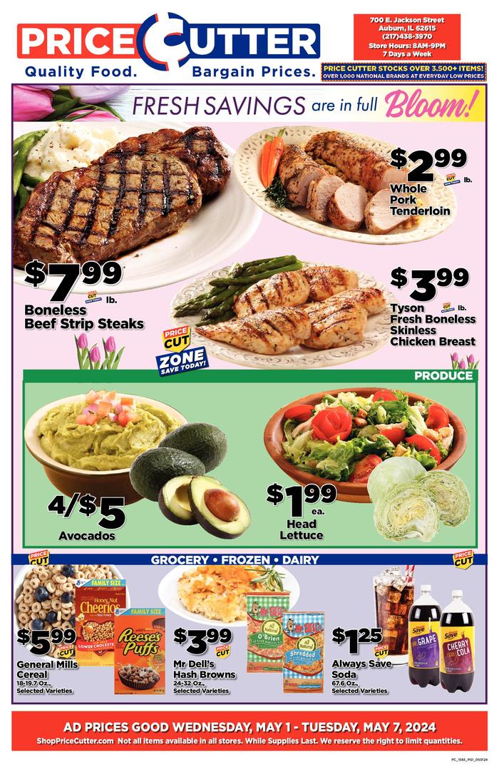 Price Cutter Auburn Ad Specials