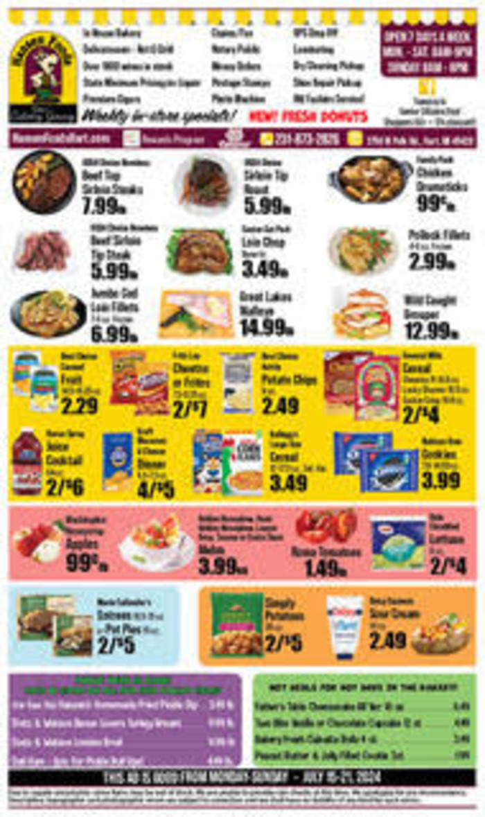 Hansen Foods | Ad Specials