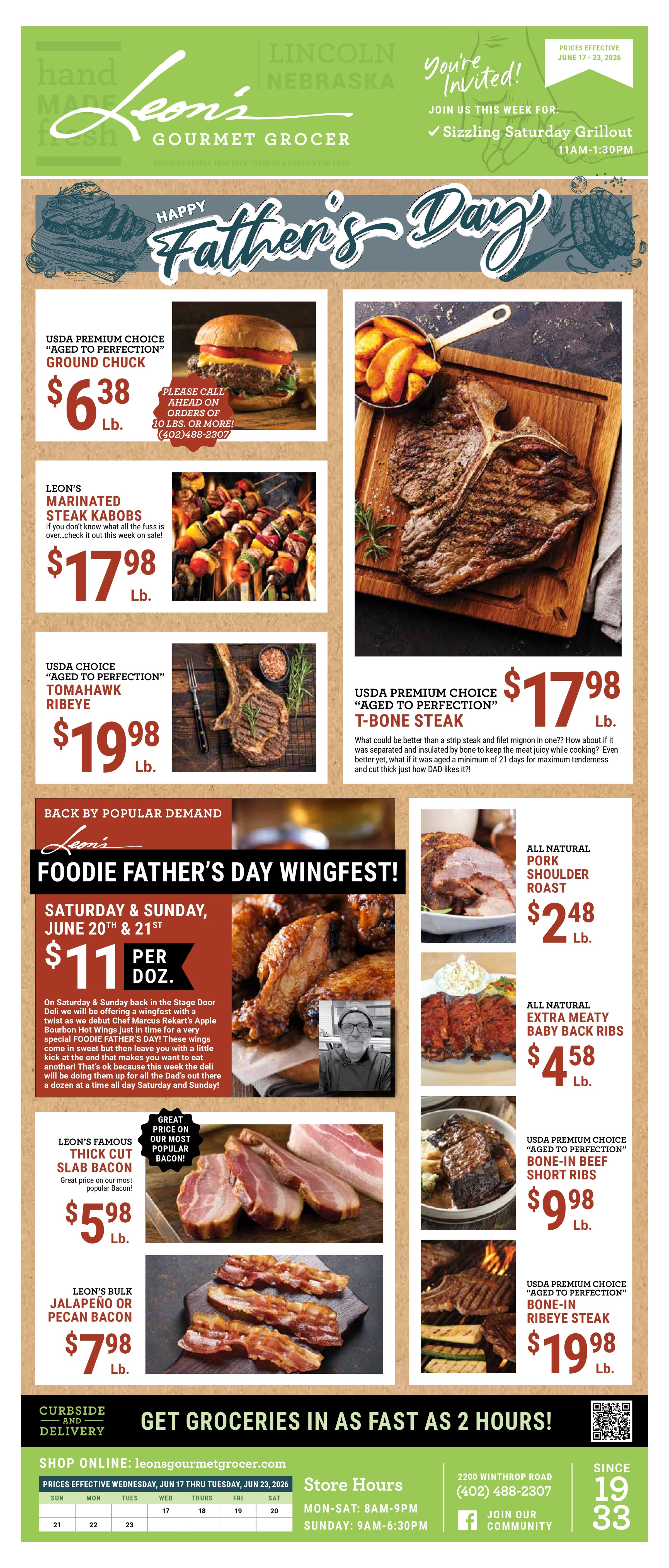 Leon's Gourmet Grocer | Ad Specials
